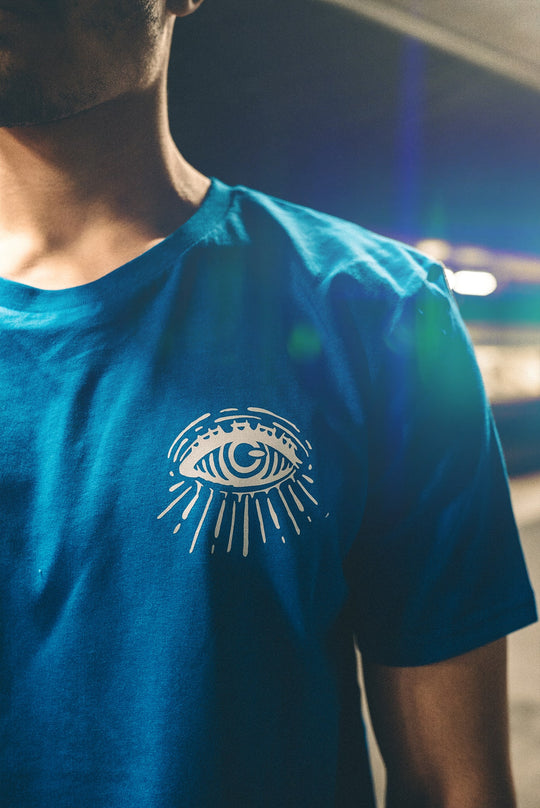 Reflective T-shirt - Royal Blue