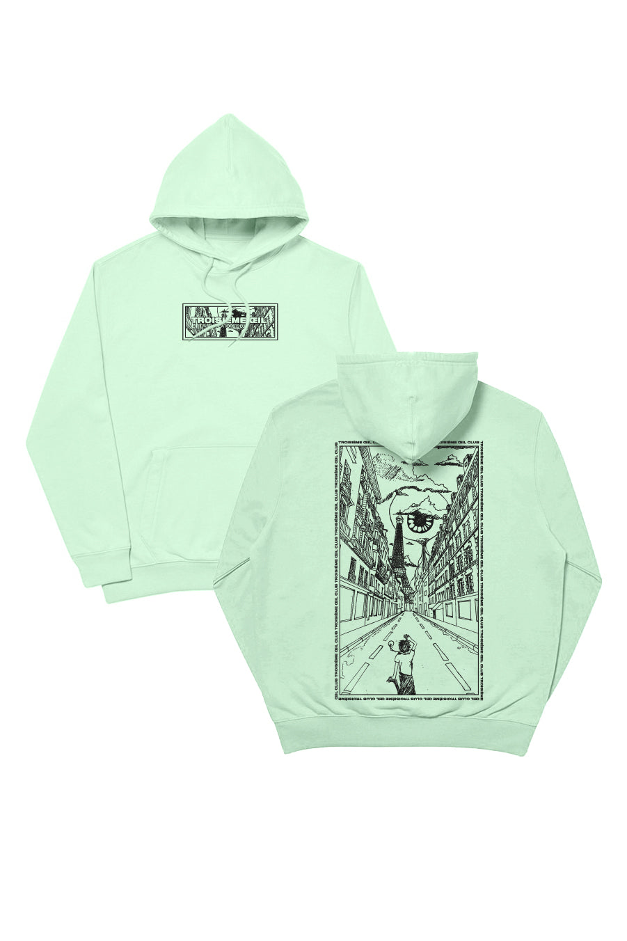 Graphic SS21 - Hoodie Limelight